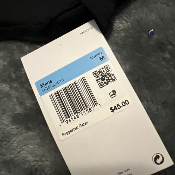 Medium Nike Men's Dri-Fit Fast Racing Singlet Running Top Black DQ4732-010 - Picture 2 of 7